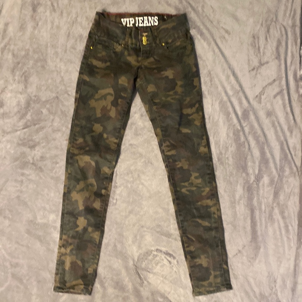 V.I.P. Skinny Camo Jeans
